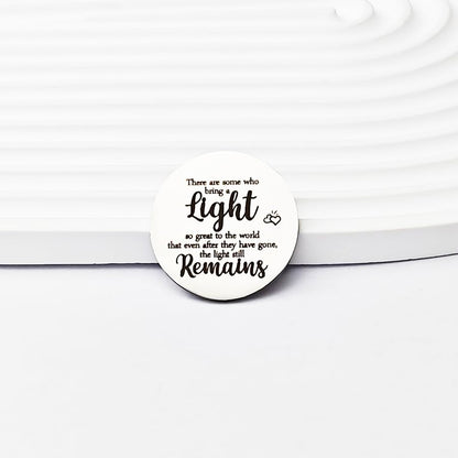 RFTWXHPN Long Distance Relationship Friendship Gifts for Women Men Pocket Hug Tokens Christmas Gift for Boyfriend Girlfriend - color: There Are Some Who Bring a Light