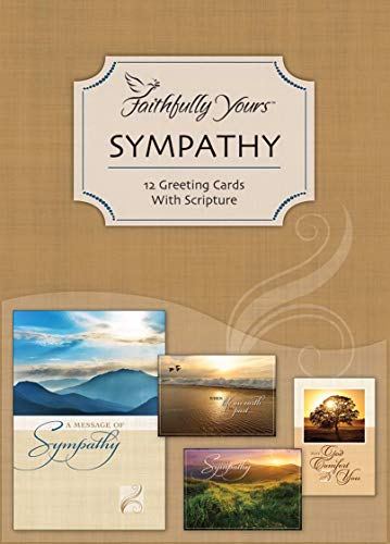 Faithfully Yours 166985 Sympathy Card-Boxed - Precious Memories - Box of 12