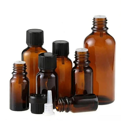 25Pcs 22mm Black Phenolic Screw Caps, Leak-Resistant Bottle Lids for Boston Round Bottles, Chemicals, Cosmetics, and Storage - size: 22mm