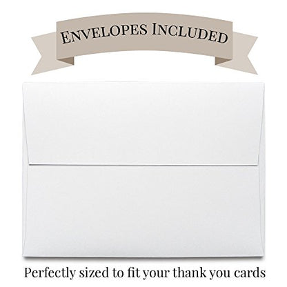 Amanda Creation Science Thank You Cards, 10 Pack 4x5.5 Science Thank You Notes with Envelopes, Kids Lab Experiment Birthday Design - style: Science Party