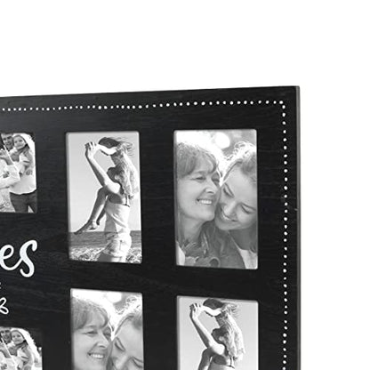 Prinz 12-Opening Memories Collage Picture Frame 36'' X 15.5'', Black (09-DS-84763) - color: Brown, style: Memories Collage