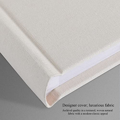 1DOT2 Small Photo Album 4x6, Hold 60 Photos with Memo, Beige - color: Beige, size: 4x6