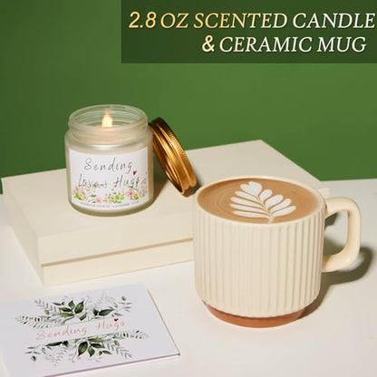 OHATOS Get Well Gift for Women, After Surgery Gifts, Birthday Gifts Baskets for Women Self Care Gift, Thinking of You Relaxation Stress Care Package for Wife Mom Friend Sister Girlfriend - color: Mint Green
