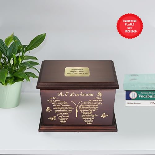 DGDCDV Cremation Urns for Human Ashes Adult Up to 270 LBS