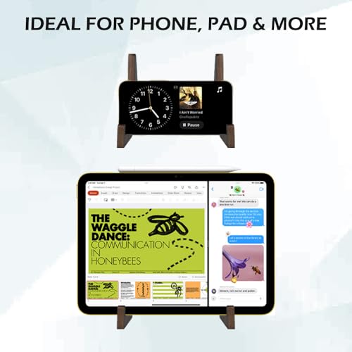 2 Packs Wooden Display Stand, Plate Holders for Displaying, Photo and Picture Frame Stand, Decorative Table Top Easels, for 7-13" Plate - size: 2 PIECES