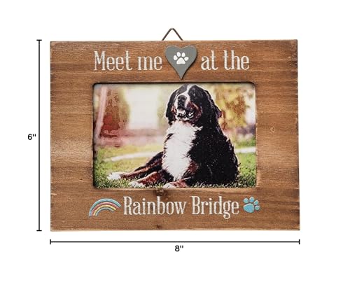C&F Home Rainbow Bridge Picture Frame Photo Holder For Wall Shelf Or Tabletop Decor Decoration Brown