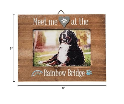C&F Home Rainbow Bridge Picture Frame Photo Holder For Wall Shelf Or Tabletop Decor Decoration Brown