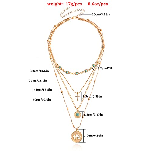 Silver/Gold Plated Angel Wing Pendant Necklace for Women Men | 18K Gold Guardian Angel Wings Feather Necklace Stainless Steel Simple Minimalist Necklaces Birthday Christmas Jewelry Gifts - color: Gold Lotus