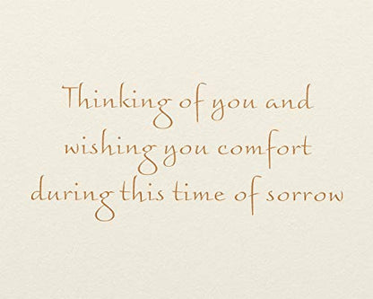 Papyrus Sympathy Card (Wishing You Comfort) - color: Deepest Sympathy