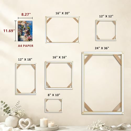 Custom Canvas Prints with Your Photos, Personalized Home Decor Canvas Wall Art, Meaningful Keepsake Gift for Family Couple Wedding Baby Pet, Framed Poster Style Artwork (18"x24") - size: 18"L x 24"W