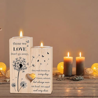 Sympathy Gifts for Loss of Loved One, Bereavement Candle Holders | Condolence Gift, Memorial Gifts for Mother Father Grandma Grandpa Aunt