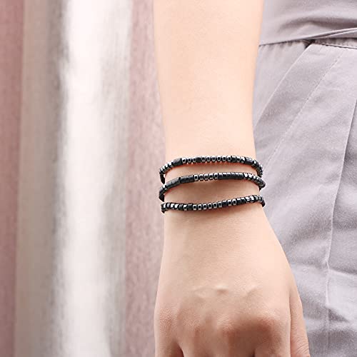 JoycuFF Inspirational Morse Code Bracelets for Men Women Mothers Day Fathers Day Birthday Christmas Gifts for Mom Mother Father Daughter Aunt Grandmother Jewelry Cord Wrap Memorial Graduation - style: You got this