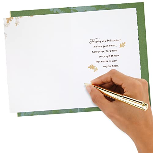 Hallmark Sympathy Card (Hoping You Find Comfort) - color: 10 Cards with Envelopes