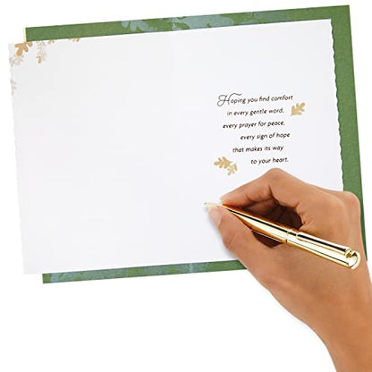 Hallmark Sympathy Card (Hoping You Find Comfort) - color: 10 Cards with Envelopes