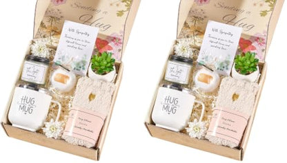Sympathy Gift Baskets Sympathy Gifts for Loss of Loved One Dad Mom Sister Friend Bereavement Condolences Gift Basket Grief Grieving Gifts Sorry for Your Loss Care Package (Pack of 2) - size: Medium (Pack of 2)