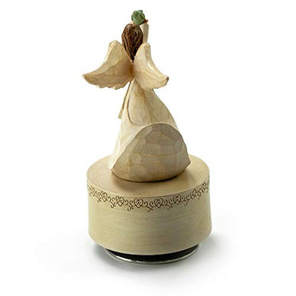 MusicBoxAttic Contemporary 18 Note Hi Gloss Burl Wood Finish Jewelry Box - Many Songs to Choose - 18th Variation - size: 003. 18th Variation