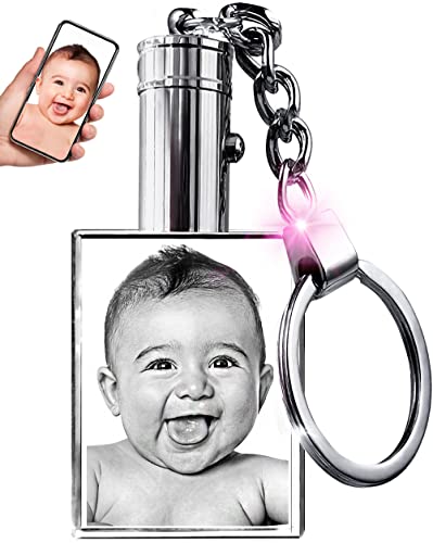 ArtPix 3D Crystal Photo Keychain - Personalized Custom Picture Keepsake - color: Rectangle, size: Small