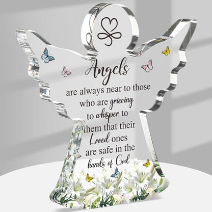 Jetec Sympathy Bereavement Gift in Memory of Loved One,Cute Angel - style: Cute Angel