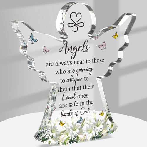 Jetec Sympathy Bereavement Gift in Memory of Loved One,Cute Angel - style: Cute Angel