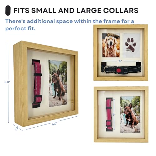 OtterPets Paw Print Kit for Dogs 9x9, 4 customizable displays (Natural) - color: Natural