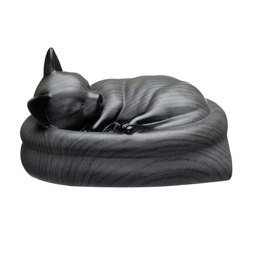 Cat Urn Small Pet Urn for Cat Ashes - Stylish Cat Urns for Ashes, Premium Quality Pet Urns for Cats(Gary) - color: Gary