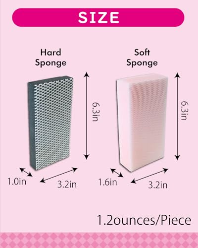 Premium Japan Quality Headstone Cleaning Sponge | Gravestone & Tombstone Care 1+2 Pack | Non-Scratch Stone Scrubber for Cemetery, Concrete & Brick | Physical Cleaning with Water, Made in Japan