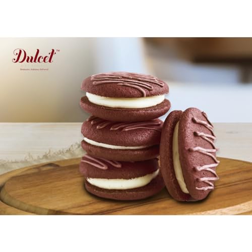 Dulcet Gift Basket Holiday Baked Goods Gift Box – Luxurious Gourmet Bakery Dessert Gift Tin Box with Whoopie Pies, Muffins, Cookies, Crumb Cake, Delicious Pastry for Girlfriend, Mom, Dad, Daughter, Him, and Her - color: Holiday
