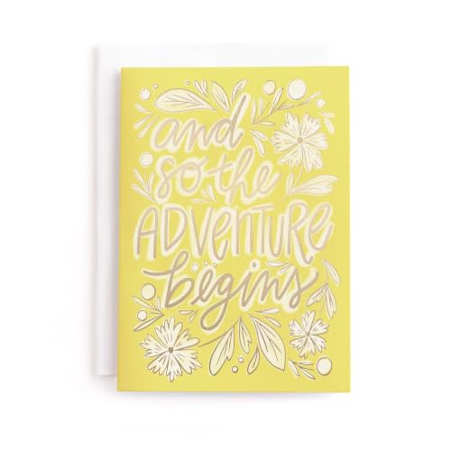 Minted | Wedding & Bridal Shower Card, 5x7 w/Envelope | Adventure - color: Adventure