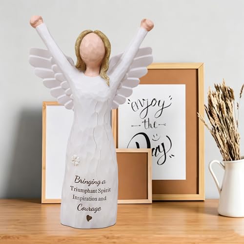 AUKEST Breast Cancer Gifts for Woman Expresses Encouragement Figurines - color: Encouragement Gifts