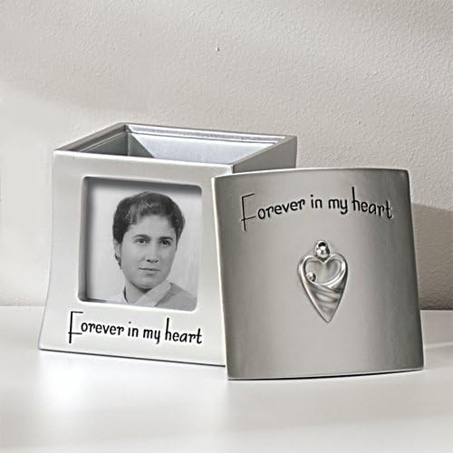 Roman Giftware Inc., Memorial Collection, 4" H Memorial Frame Box 2.5x2.5,Religious, Inspirational, Durable (4x4x5)