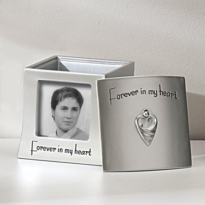 Roman Giftware Inc., Memorial Collection, 4" H Memorial Frame Box 2.5x2.5,Religious, Inspirational, Durable (4x4x5)