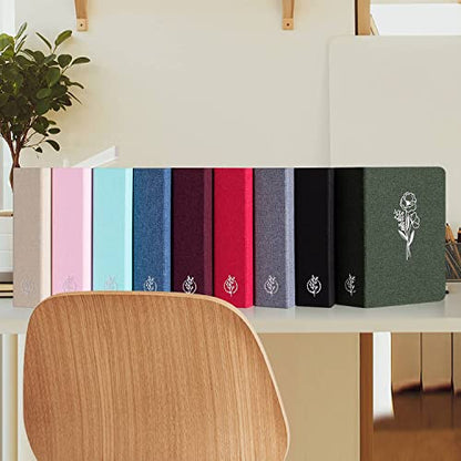 Lanpn Photo Album 4x6 50 Pictures 2 Packs, Small Mini Capacity Linen Photo Book Sets, Each Pack Holds 100 Top Loader Vertical Only Picture for Kids Boy Girls Purple - color: Purple, size: 50 Pockets/2PK
