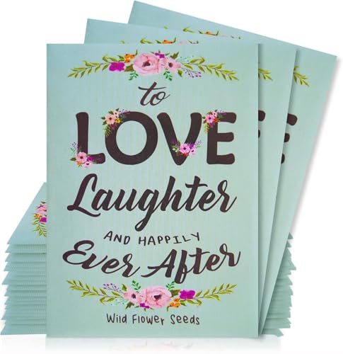 25 Wildflower Seed Packets - Wedding Favors for Guest - Wedding Decorations for Reception - Wild Flower Seeds Throw and Grow Perennial Annual Mix to Attract Pollinators Bees and Butterflies Non-GMO - size: Pack of 25 Green