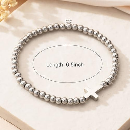 RZKING Cross Bracelet for Women, Christian Gifts for Women Friends Mom - style: Thank You