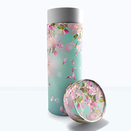Along The Breeze Scattering Tubes for Human Ashes TSA Approved Scattering Urn and Eco-Friendly Biodegradable Urns for Human Ashes & Biodegradable Urn for Burial at Sea - color: Along the Breeze, size: Medium 10"x4"