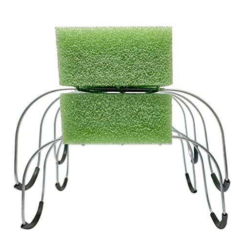 2 Pack 12 Inch Wire Headstone Saddle with Foam Attached Rustproof Galvanized Cemetery Gravestone Saddle Made in USA