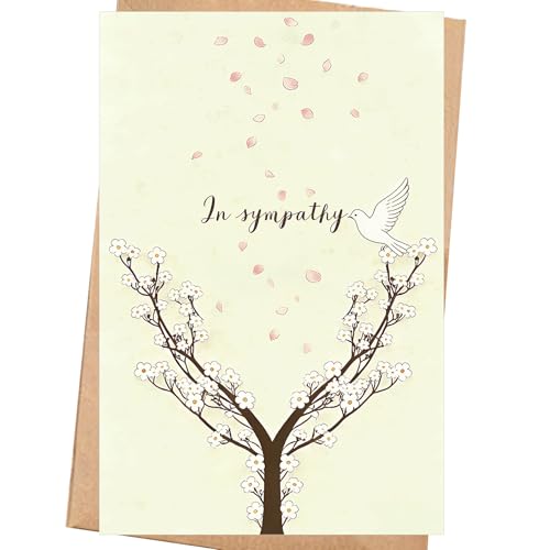 To Friends, Colleagues, or Neighbors Who Lost a Loved One — From Daughter, Son, Boss, or Partner — Warm Gift for Funerals, Grief Moments & Expressing Condolences - color: QY-43