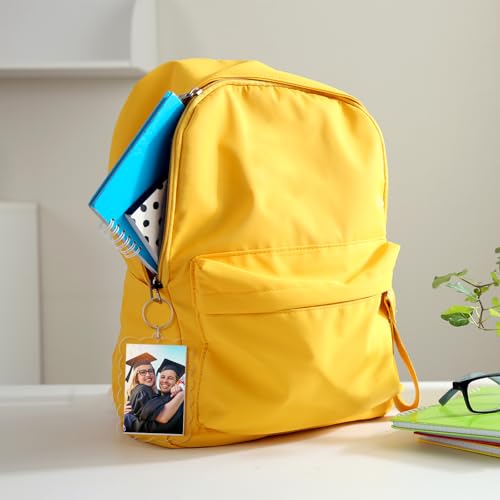 Clear Acrylic Photo Keychain Holder 2 x 3'' Photo Insert Picture Frame Keychain Making Kit DIY Holiday Gifts