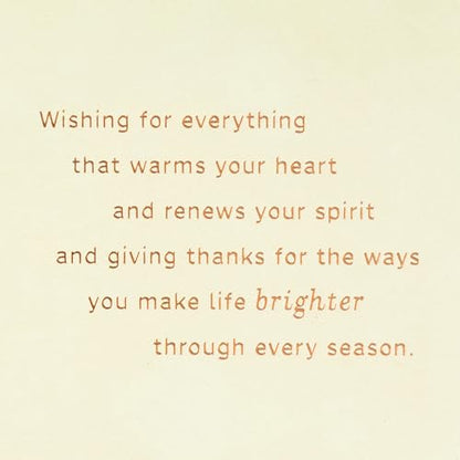 Hallmark Spiritual Easter Card (Love, Light, Hope) for Friends, Neighbors, Siblings