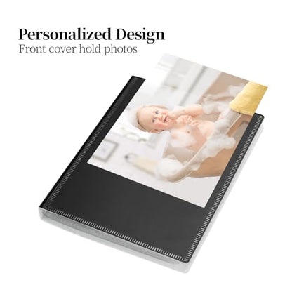 Vienrose Small Photo Album 6 Pack 5x7 Holds 52 Photos Each Black - color: Black, size: 5x7 (3 PK)