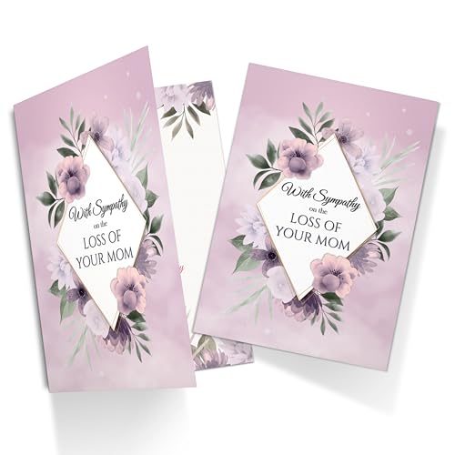 Sympathy Card for Loss of Mom or Mother with Printed Verse
