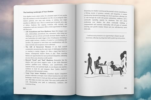 Shadow Work Journal & Workbook: Therapist Approved 5 in 1 Self Therapy Book to Explore Your Depths, Repair Inner Wounds and Integrate Your Shadows