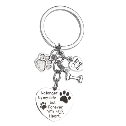 Dog Memorial Gifts for Loss of Dog Keychain Sympathy Gift for Women Men Puppy Remembrance Gift for Dog Lover - style: No Longer Dog