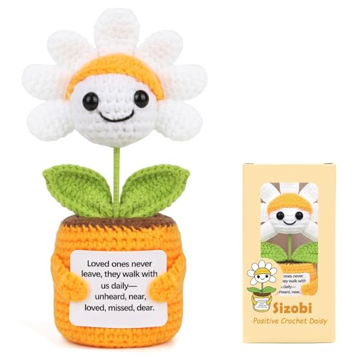 Sizobi Memorial Gifts, Sympathy Gifts for Loss of Loved One, Remembrance | Bereaveme, Grief Gift, Condolence Sympathy Sentimental Gift for Mom Dad, Father Mother Friends,Emotional Support Daisy - style: Mourn