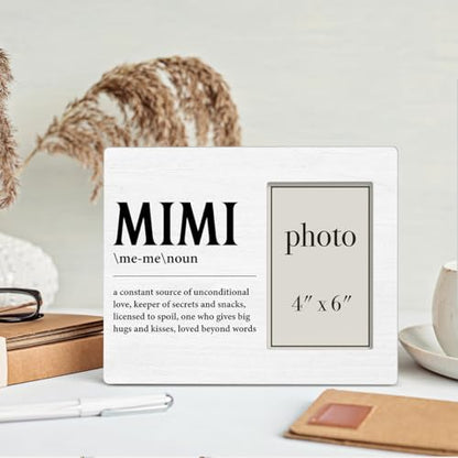 Mimi Picture Frame - Mothers Day & Birthday Gifts for Grandmother - color: MIMI