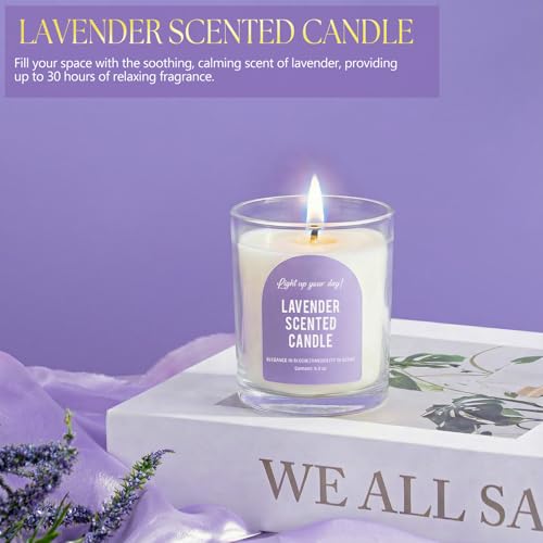 Mothers Day Gifts for Mom, 9pcs Happy Birthday Gifts for Women, Unique Birthday Relaxation Spa Gift Christmas Ideas Relaxing Lavender Set Self Care Gift Basket for Her Mom Sister Friend Teacher - color: Purple