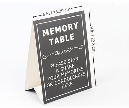 Funeral Guest Book Set- Guest Book for Memorial Service - Celebration of Life Guest Book - Funeral Guest Book for Memorial Service - Funeral Sign in Book for Guests - Memorial Service Guest Book