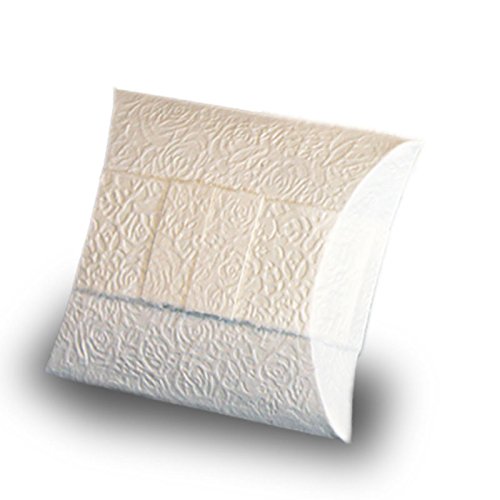 Paper Ideal for Water Burial - Medium - Holds Up to 60 Cubic Inches of Ashes - Pearl White Biodegradable Cremation Urn