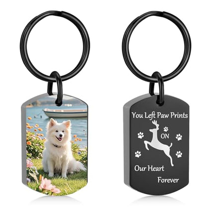 Cremation Jewelry Urn Keychain for Ashes for Women Men Memorial Keepsake Pendant - color: Customize