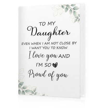 Daughter Gifts Photo Album 4x6, Daughter Gifts from Mom Dad, I Love You and I'm So Proud of You 18 Pockets Small Picture Memory Photo Album for Family Graduation Travel Vacation - color: Best Daughter